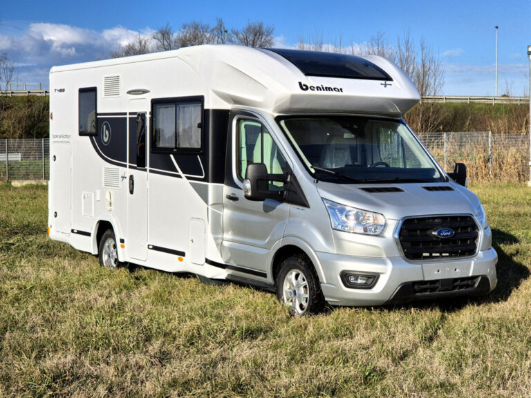 Camper-Nuovo-Meglioli-Modena-Benimar-Tessoro-T488-Semintegrale-Ford-Full optional-Special-Edition (1)